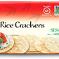 Ka-Me Gluten Free Rice Crackers, Sesame, 3.5 Ounce