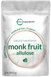 Monk Fruit Sweetener With Allulose, 2 Lbs | No Erythritol | No Aftertaste, 1:1 White Sugar Substitute, Keto & Vegan Friendly, Ze