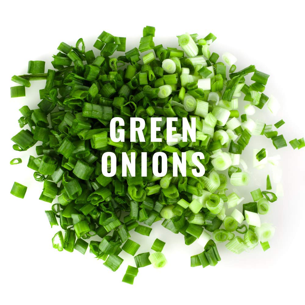 Freeze Dried Chopped Green Onions 4 Ounce, All Natural Non Gmo Gluten Free Dry Green Onions