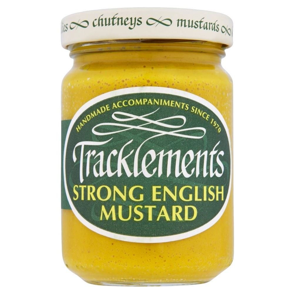 Tracklements Strong English Mustard (140G) - Pack Of 2