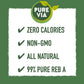 Pure Via Stevia Sweetener Packets, Sugar Substitute, Natural Sweetener, Erythritol Free, Zero Calorie Natural Sweetener Packets,