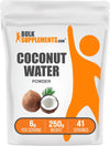 BulkSupplements Coconut Water Powder - Electrolyte Supplement, No Sugar Added, Gluten Free, 250g (8.8 oz)
