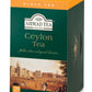 Ahmad Tea Black Tea, Ceylon Teabags, 20 Ct (Pack Of 1) - Caffeinated & Sugar-Free
