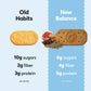 Olyra Organic Breakfast Biscuits - Fig Anise - Healthy Snacks for Adults - Office Snacks - Healthy Cookies - High Fiber Snack -