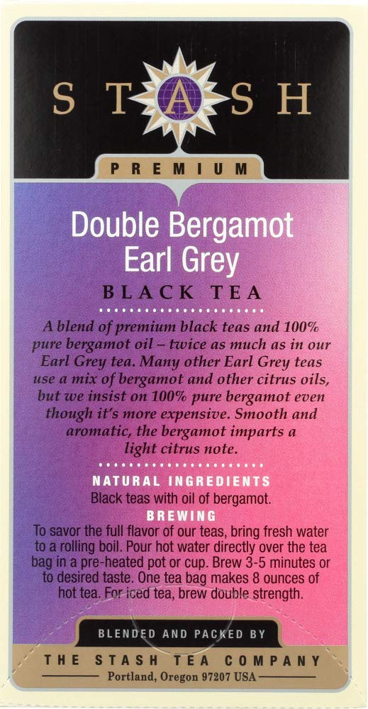 Stash Tea Double Bergamot Tea - 18 Ct - 2 Pk