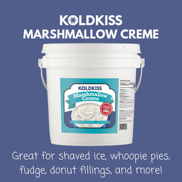 Koldkiss Marshmallow Creme, Ready To Use, 10 Lb Pail