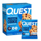 QUEST Chocolate Chip Protein Cookie, 15g Protein, 1g Sugar, Keto Friendly, 4 Count