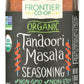 Frontier Co-Op Organic Tandoori Masala Seasoning, 1.8 Ounce Jar, Paprika, Cumin, Coriander, Garlic, Ginger, Cardamom, Kosher