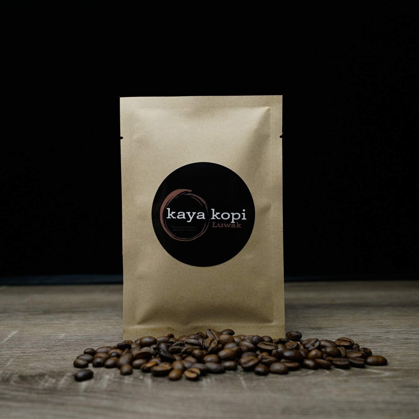 Kaya Kopi Premium Kopi Luwak Coffee Beans, Medium Roast, 0.35 Ounce (Pack of 1)