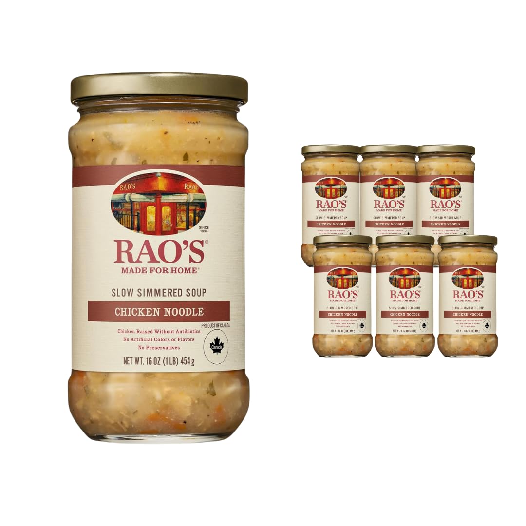 RaoS Homemade | Chicken Noodle Soup | 16Oz | Pack Of 6