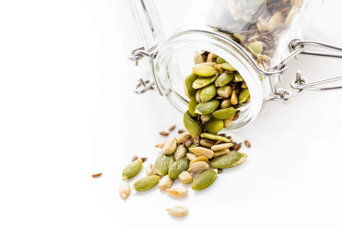 Food to Live Organic Sprouted Seeds Mix, 2 Pounds - Raw & Non-GMO Snack Mix Contains Sprouted Pumpkin and Sunflower Seeds. Vegan