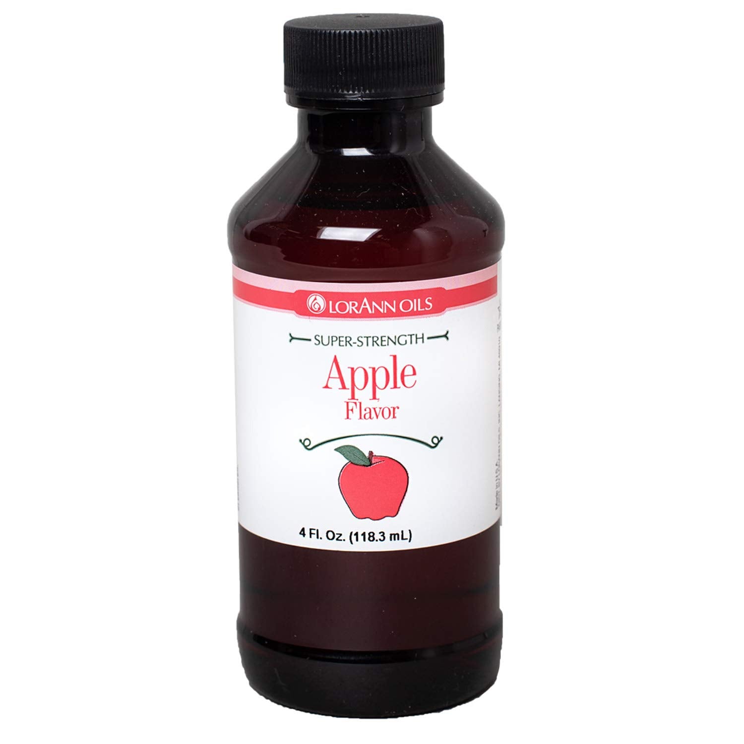 Lorann Apple Super Strengthflavor, 4 Ounce Bottle
