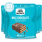 Little Secrets | Milk Chocolate Crispy Wafers | 60 Minis | Made in Europe | Nothing Artificial & No Sugar Alcohols | Sustainable