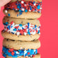 4Th Of July Sprinkles For Baking Cake, Cookie, Cupcake Decorating - 4Th Of July Cake Decorations In Red White Blue And Sprinkles With Jimmies, Nonpareils, Star Quin Patriotic Sprinkles For Cupcakes