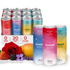 Drink Your Meditation Moment Botanical Soda - Sparkling Soft Drink, Fruity Flavor, 24-pack, 11.5 Fl Oz
