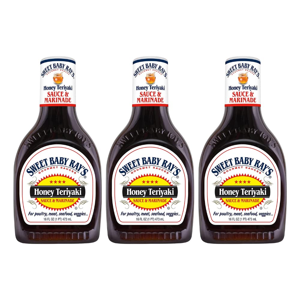 Sweet Baby Ray'S Teriyaki Sauce And Marinade, 16 Fl Oz (Pack Of 3)