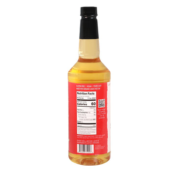 Top Hat Provisions Spicy Agave Nectar Sweetener 32oz (Pack of 2) - Organic Agave with Hatch Chile & Jalapeño for Cocktails and Desserts