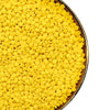NIPEOR Rainbow Sprinkles Yellow Confetti Sprinkles 3.53oz/100gEdible Sprinkle Topping Confetti Sprinkles, Round Sprinkles for Ca