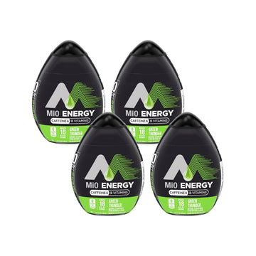 MiO Green Thunder Liquid Water Enhancer, 1.62 Fl Oz, Pack of 4
