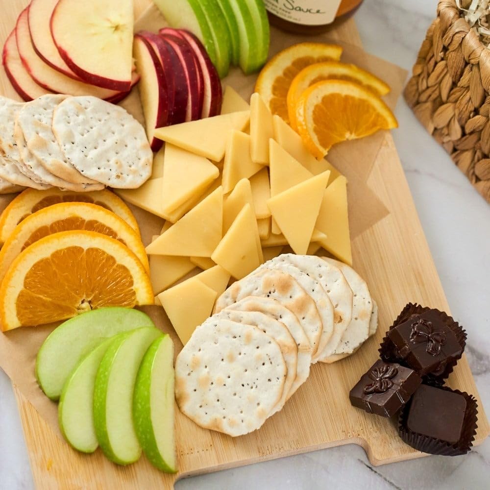 Orchards Abundance Fruit Gift Basket Of Fresh Fruits, Cheese,  Ers, Chocolate And Nuts - Gourmet Food Gift By Gourmetgiftbaskets.Com