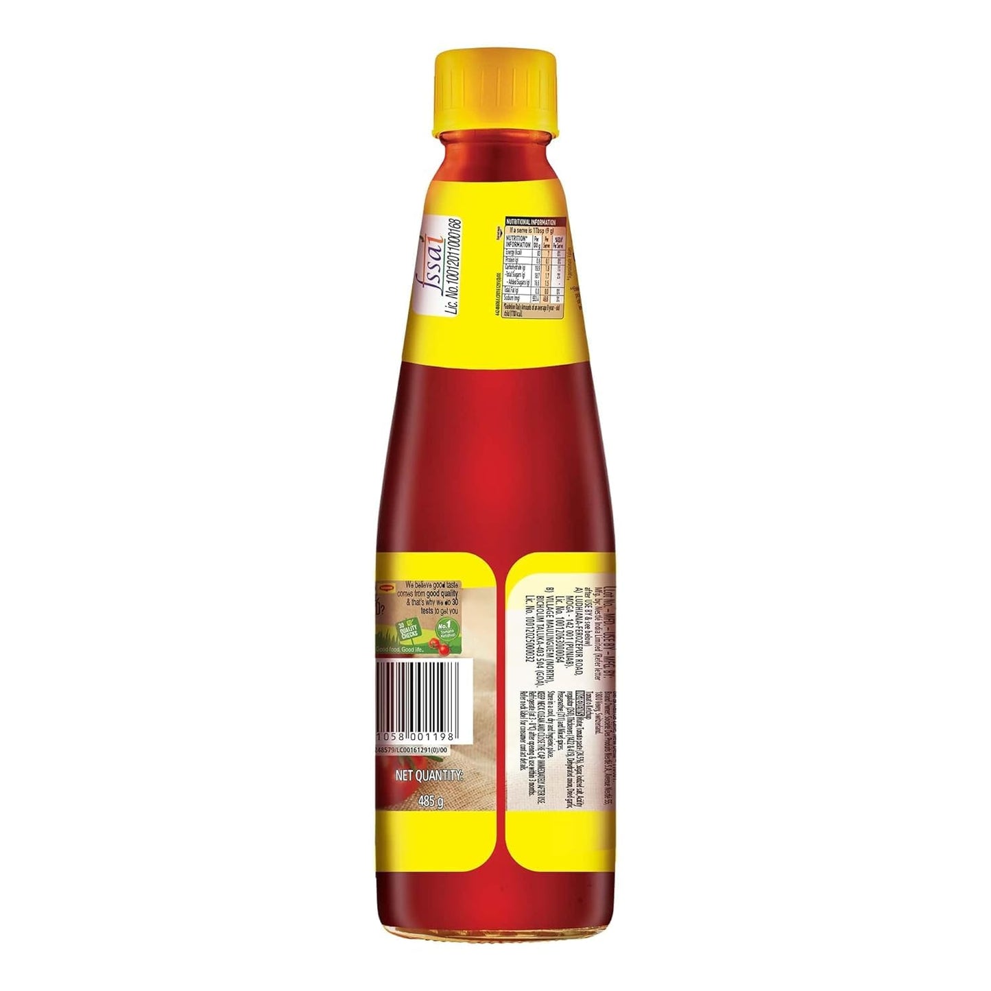 Maggi Rich Tomato Ketchup, 485 Grams(Weight May Vary)