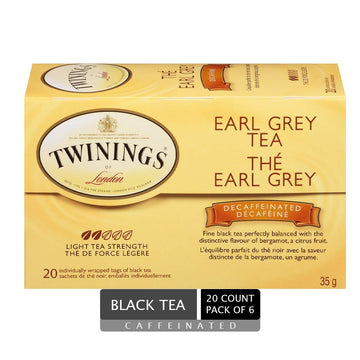 Twin Tea Decaf Earl Grey, 20 Ct - 6 Per Case.6