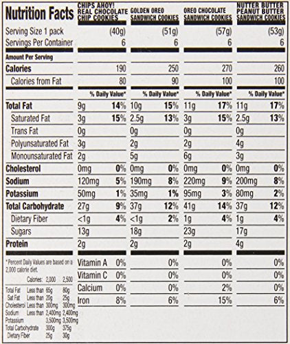 Nabsico Cookie Variety Pack 30 Count