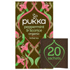 Pukka Organic Herbal Tea Peppermint & Licorice 20 Tea Bags