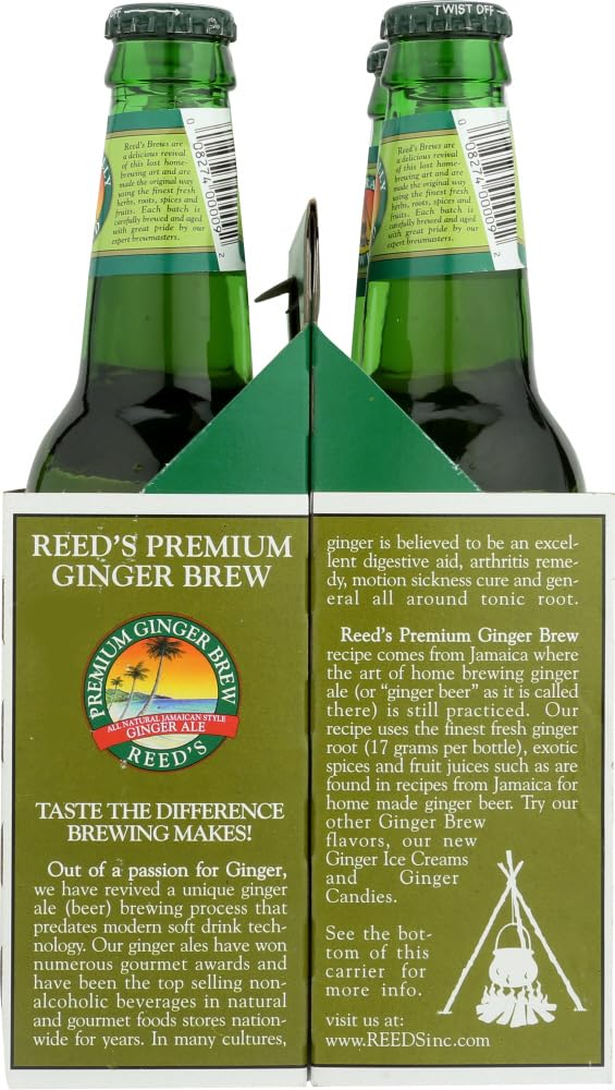 Reeds Premium Ginger Brew 24 Pack