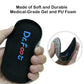 Dr. Foot'S Height Increase Insoles, Heel Cushion Inserts, Heel Lift Inserts For Leg Length Discrepancies (1.4'' Height, Black)