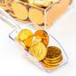 Holiday Gold Half Dollar Chocolate Coins. Milk Chocolate Coins For Birthdays, Christmas, Halloween Or Any Ocasion. Half Dollar G