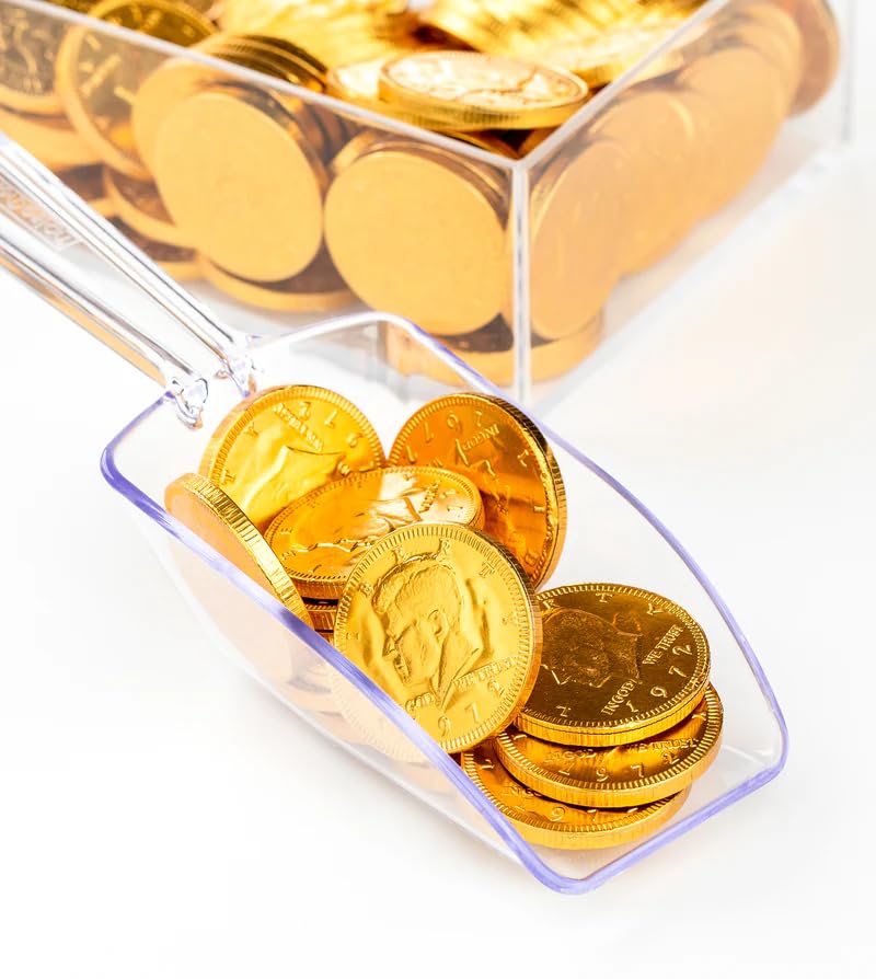 Holiday Gold Half Dollar Chocolate Coins. Milk Chocolate Coins For Birthdays, Christmas, Halloween Or Any Ocasion. Half Dollar G