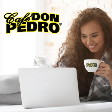 Cafe Don Pedro American Roast Naturally Low Acid Coffee - 34.5 Ounce Large Can For Coffee Lovers With Sensitive Stomachs - Delic