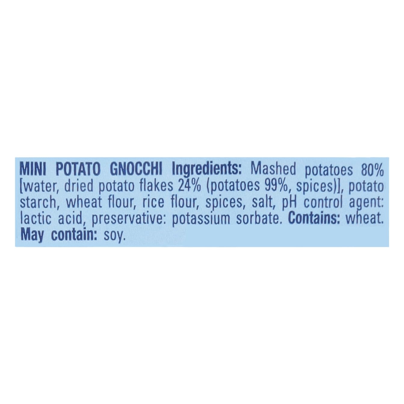 De Cecco Pasta, Mini Potato Gnocchi No.402, 17.5 Ounce (Pack Of 12)