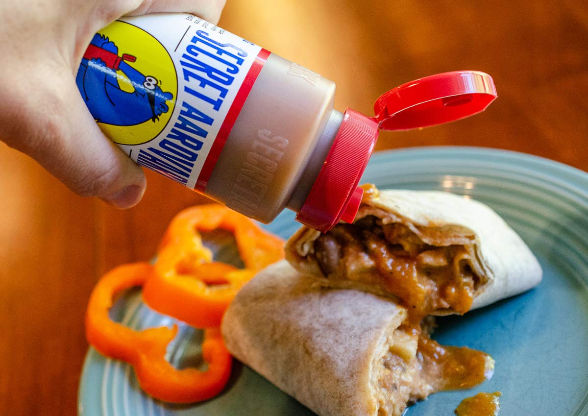 Secret Aardvark Habanero Hot Sauce - Habanero Peppers & Roasted Tomatoes, Medium Spiced Hot Sauce, BBQ Sauce, Non-GMO, Low Sugar