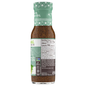 Primal Kitchen Greek Vinaigrette & Marinade Salad Dressing Made With Avocado Oil, Whole30 Approved, Certified Paleo, And Keto Certified, 8 Fluid Ounces, 8 Fl Oz (Pack Of 1) (Pkdress-Gv6)