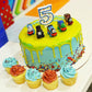 Toy Box Hero Story Sprinkles For Cake Cookie Cupcake Decorating And Baking Fancy Edible Cake Sprinkles And Toppings In Blue Jimm