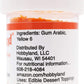 Hobbyland Edible Glittery Flakes (Orange Glitter Flakes, 1/4 oz)