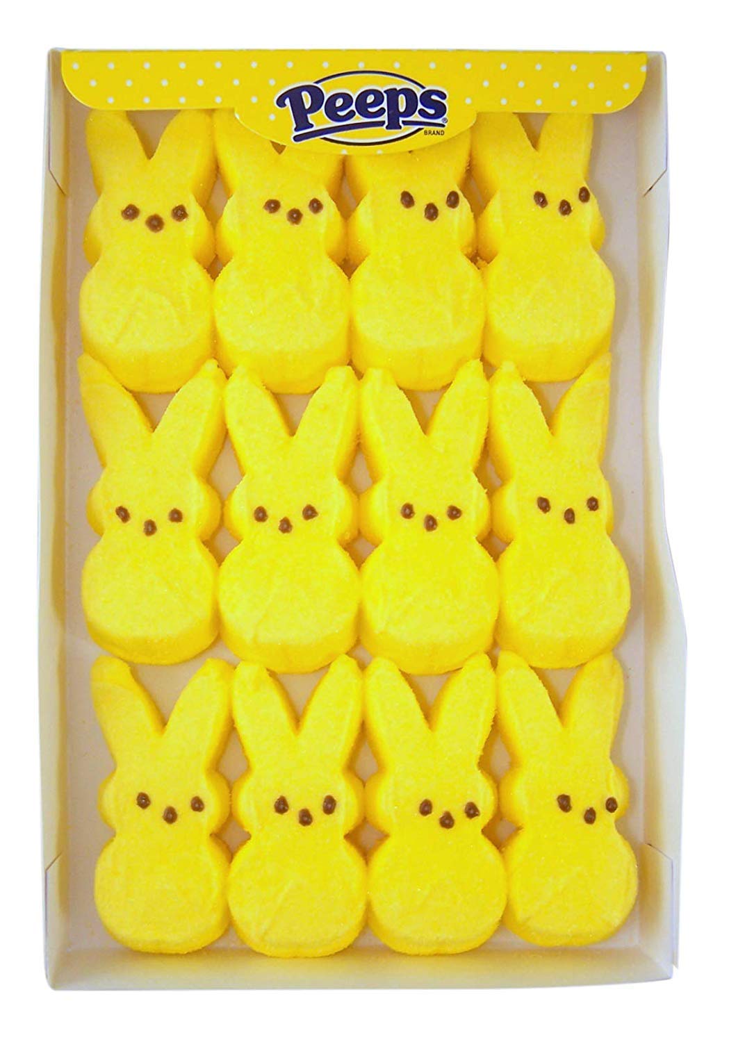 Peeps Easter Pink And Yellow Marshmallow Bunny Variety Pack, Pack Of 2