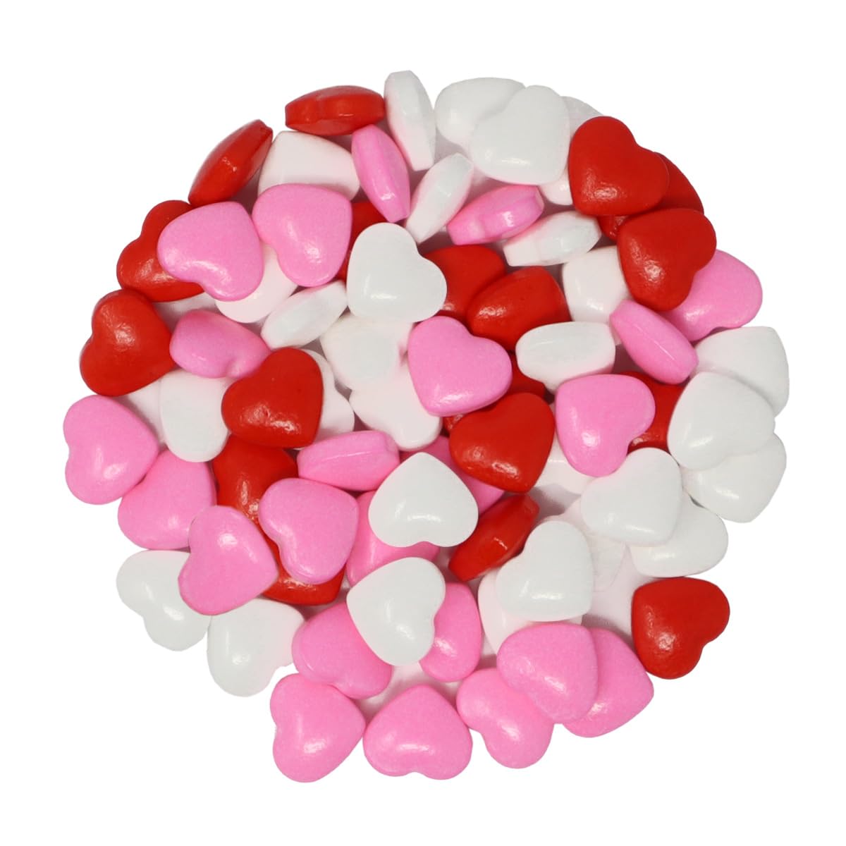 Mystic Sprinkles Valentine'S Day Themed Candy Shapes Sprinkles (Red/White/Pink Hearts, 2Oz Jar)