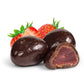 Dark Chocolate Covered Dried Strawberries by It's Delish, 12 Oz Bag | Gourmet Dark Chocolate Covered Strawberry Fruit Snacks Bul