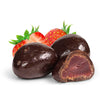 Dark Chocolate Covered Dried Strawberries by It's Delish, 12 Oz Bag | Gourmet Dark Chocolate Covered Strawberry Fruit Snacks Bul