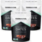 Terrasoul Superfoods Organic Pitted Medjool Dates, 4.5 Lbs (Pack of 3) - Pits Removed | Soft Chewy Texture | Sweet Caramel Taste