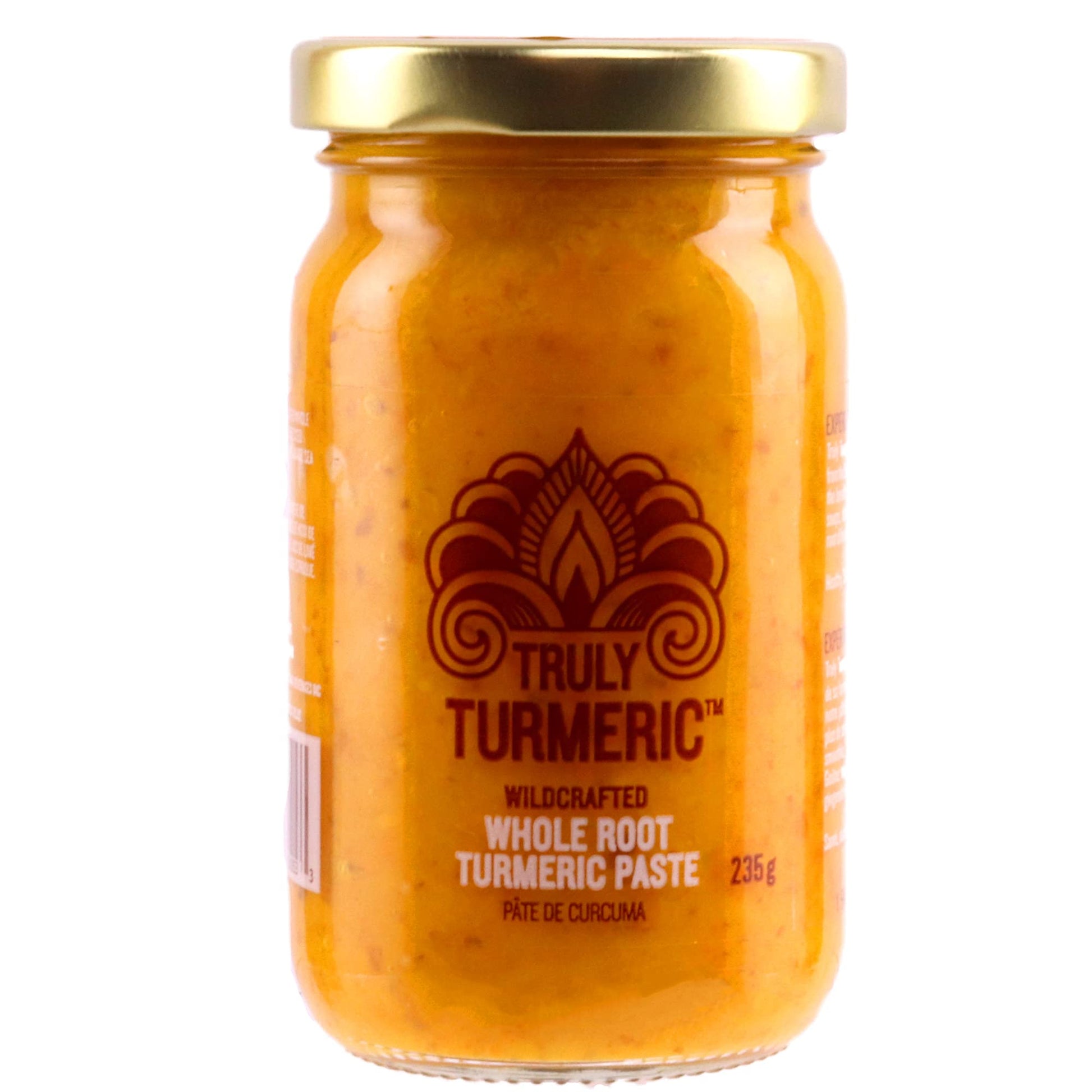 Truly Turmeric Whole Root Turmeric Paste, Non-GMO, Vegan, 8oz (235g)