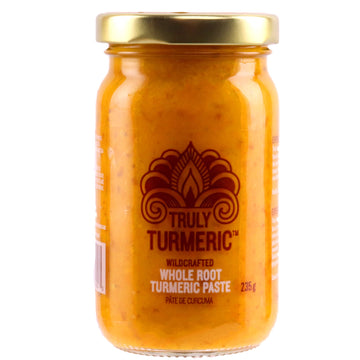 Truly Turmeric Whole Root Turmeric Paste, Non-GMO, Vegan, 8oz (235g)