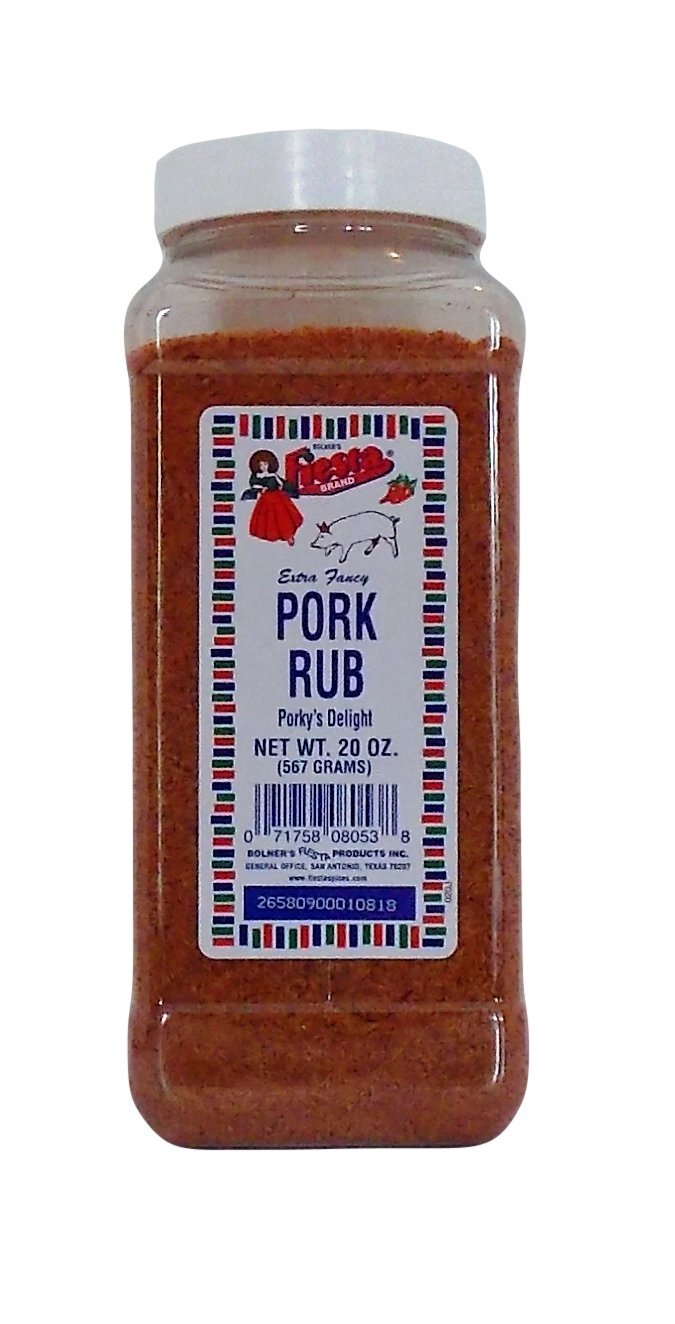 BolnerS Fiesta Extra Fancy Pork Rub  20 Oz.