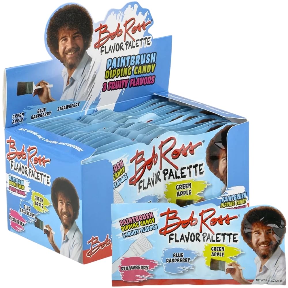Rhode Island Novelty Bob Ross Flavor Palette Candy