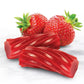 Wiley Wallaby, Classic Red Licorice Candy, Natural Strawberry Flavored Licorice, Vegan, Fat Free, No High Fructose Corn Syrup