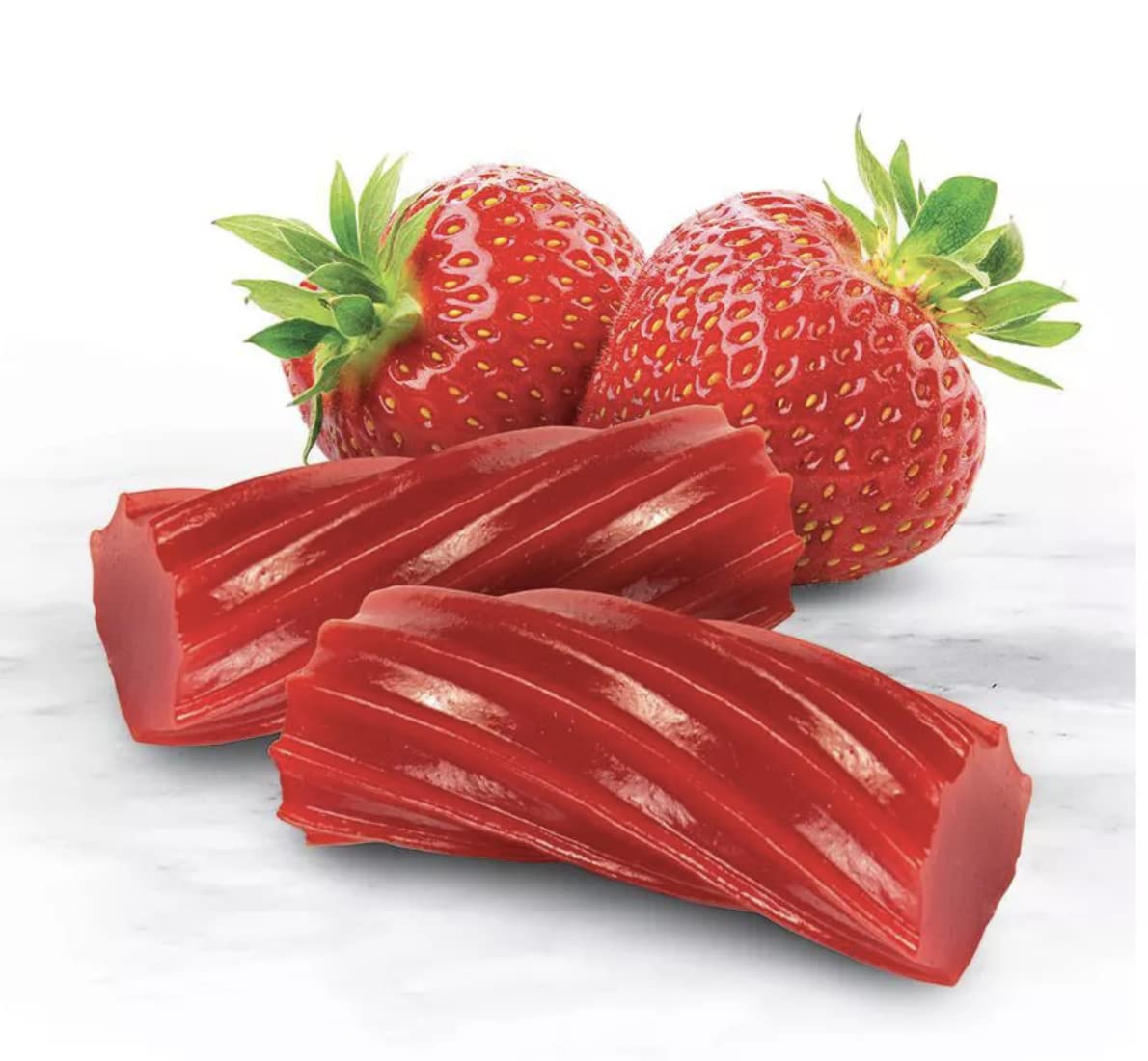 Wiley Wallaby, Classic Red Licorice Candy, Natural Strawberry Flavored Licorice, Vegan, Fat Free, No High Fructose Corn Syrup