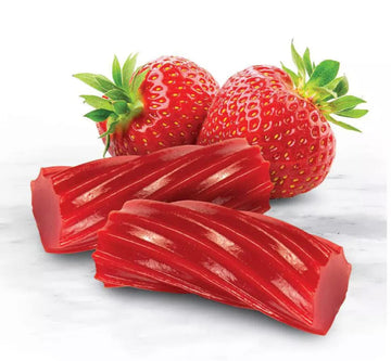 Wiley Wallaby, Classic Red Licorice Candy, Natural Strawberry Flavored Licorice, Vegan, Fat Free, No High Fructose Corn Syrup